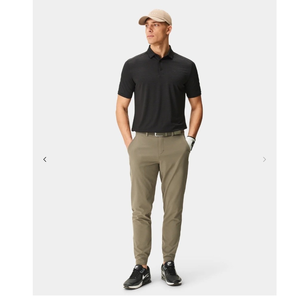 Macade Men's Golf Four-Way Stretch Joggers Olive Green Slim Fit- Size 34
